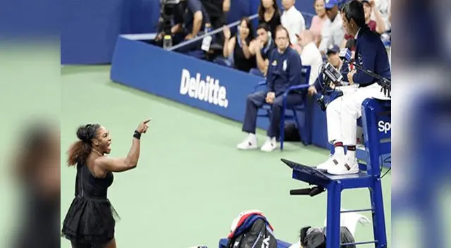 Serena Williams llamó ''ladrón'' a juez portugués