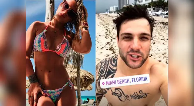 Nicola Porcella viajó hasta Miami en busca del sol Nicola Porcella viajó hasta Miami en busca del sol