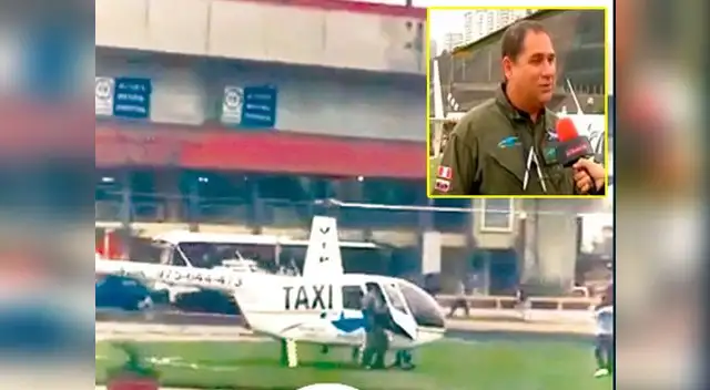 ofrecen taxis aéreos en Lima para evitar el caos vehicular