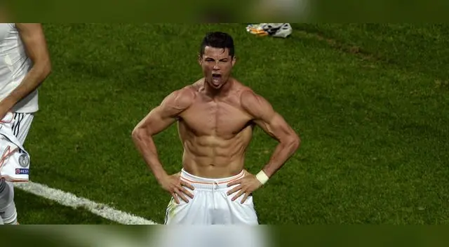 Cristiano impresiona con su físico