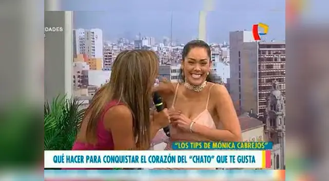 Karen Schwarz lució despampanante escote sin pensar que dejaría ver más de la cuenta