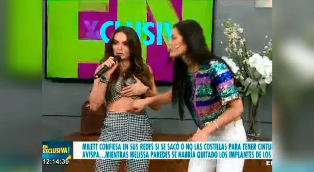 Karen Schwarz luce cintura pero asegura que "no es nada" al lado de Cachaza