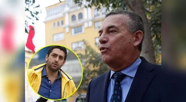 Hijo de Luis Castañeda hizo sentir incómodo a Daniel Urresti Hijo de Luis Castañeda hizo sentir incómodo a Daniel Urresti