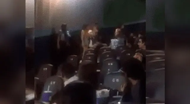 Pelea entre peruana y venezolana