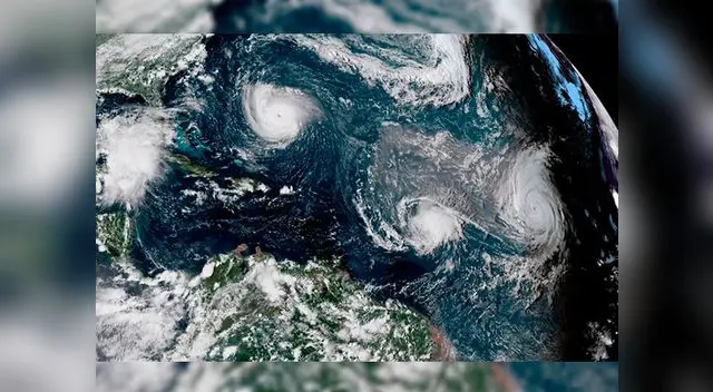 El ciclón Helene se dirige a la Península Ibérica. 