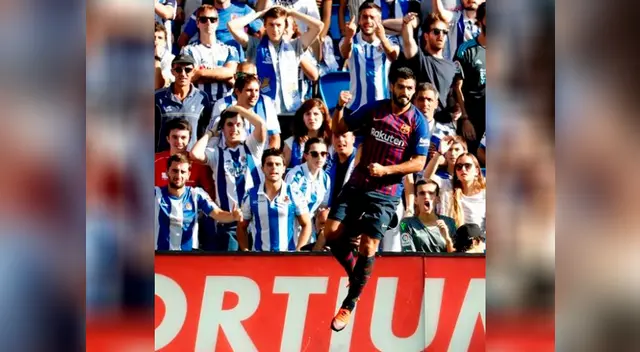 Luis Suárez a los 63 minutos marcó el empate. FOTO: EFE