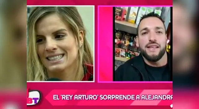 Alejandra Baigorria recibió romántica sorpresa de su novio