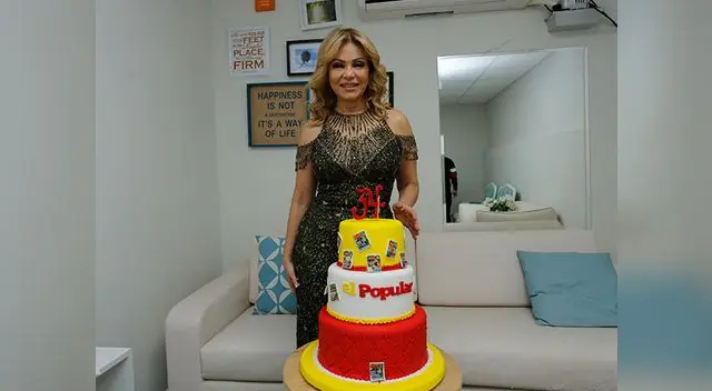 Gisela Valcárcel agradecida por el apoyo incondicional a su carrera