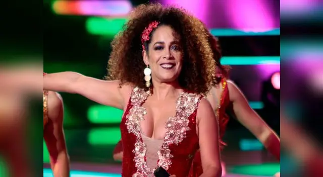 La actriz Evelyn Ortiz se despidió de 'El artista del año' pero antes dejó un recuerdo que quedará grabado en la memoria de sus seguidores