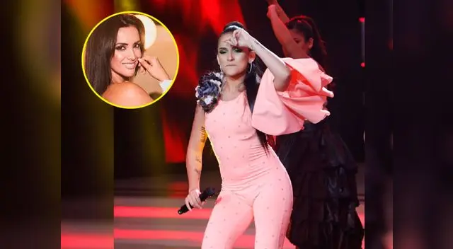 La salsera Daniela Darcourt entró en dimes y diretes con Rosángela Espinoza al bailar bachata en la gala pasada