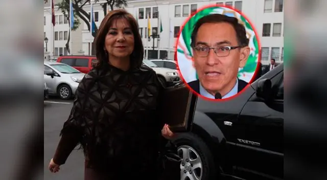 Martha Chávez arremete contra Martín Vizcarra Martha Chávez arremete contra Martín Vizcarra