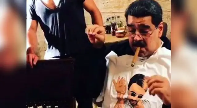 Maduro goza de gran banquete