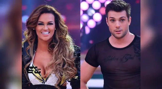 Así reaccionó Angie Arizaga tras incómoda pregunta sobre Lelie Shaw y Nicola Porcella