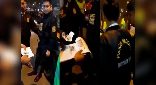 Poder Judicial de Lima Este dictó 9 meses de prisión preventiva contra dos policías que recibieron coima de mototaxista