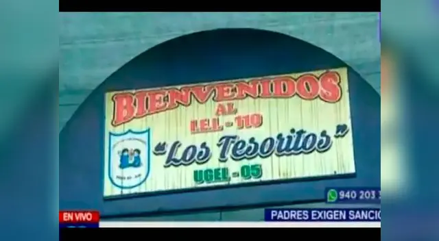 Padres ya denunciaron a la Ugel 5 de San Juan de Lurigancho los maltratos Padres ya denunciaron a la Ugel 5 de San Juan de Lurigancho los maltratos