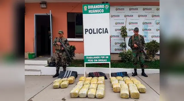 Un total de 108.219 Kg. logró incautar la PNP