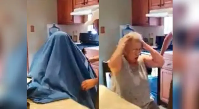 Mujer creyó que era invisible