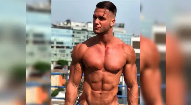 Fabio Agostini no dudó en presumir su cuerpo para alegría de todas sus seguidoras