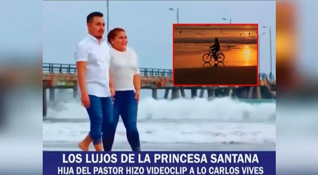 Hija del pastor Santana grabó video a lo Carlos Vives. Hija del pastor Santana grabó video a lo Carlos Vives.