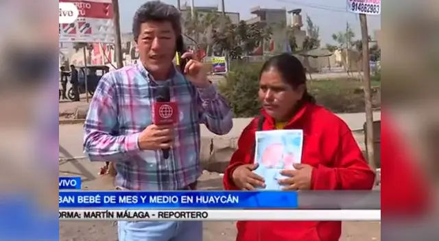 Madre de familia denunció el robo de su bebé de mes y medio de nacido. Madre de familia denunció el robo de su bebé de mes y medio de nacido.