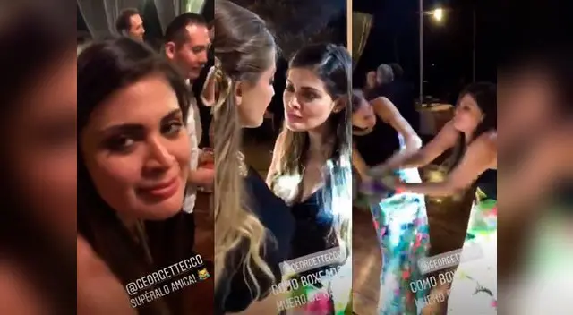 Georgette Cárdenas armó la bronca en matrimonio Georgette Cárdenas armó la bronca en matrimonio