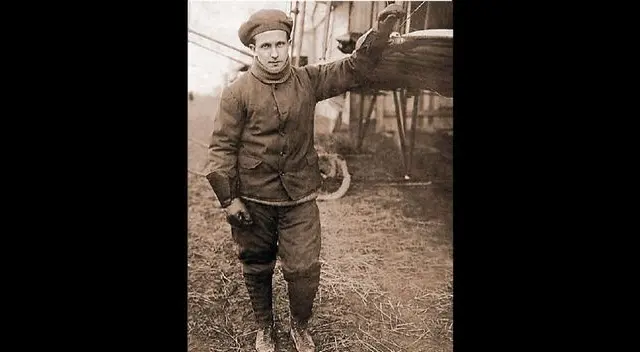 Jorge Chávez, pionero de la aviación mundial.