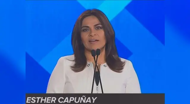 Esther Capuñay en debate