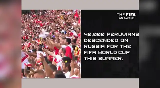 Hinchas peruanos dieron qué hablar en Rusia y fueron premiados