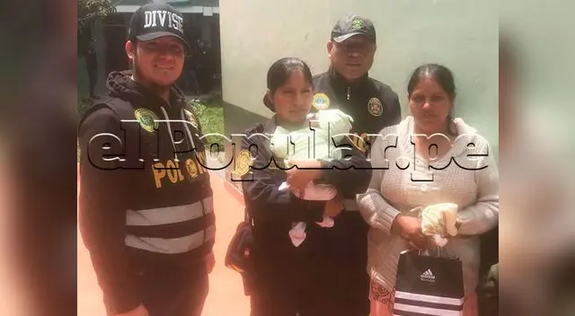 Hallan en parque a bebé raptado. 