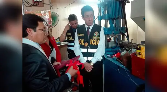 Agentes realizaron el operativo en San Luis