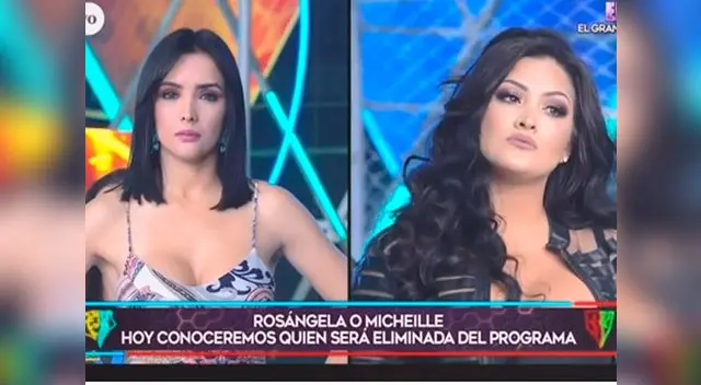 Michelle Soifer y Rosángela Espinoza se disputan un lugar en Esto es guerra Michelle Soifer y Rosángela Espinoza se disputan un lugar en Esto es guerra