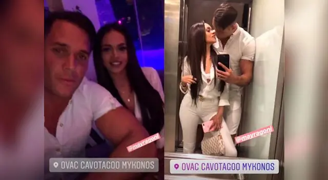 Mayra Goñi y Fabio Agostini no ocultan su amor Mayra Goñi y Fabio Agostini no ocultan su amor