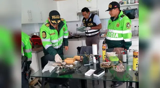 PNP desbarata laboratorio de drogas en Punta Hermosa