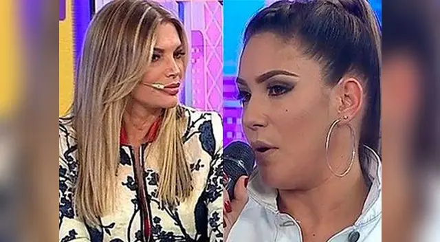Jessica Newton y Tilsa Lozano no se pusieron de acuerdo