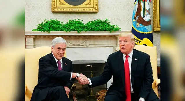 Donald Trump tuvo reunión Sebastián Piñera Donald Trump tuvo reunión Sebastián Piñera