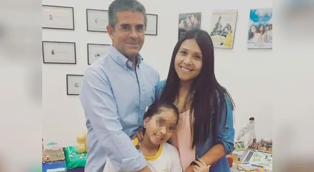 Tula Rodríguez junto a su familia