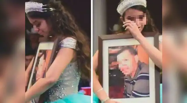 Quinceañera conmueve a todos con baile a lado de su padre