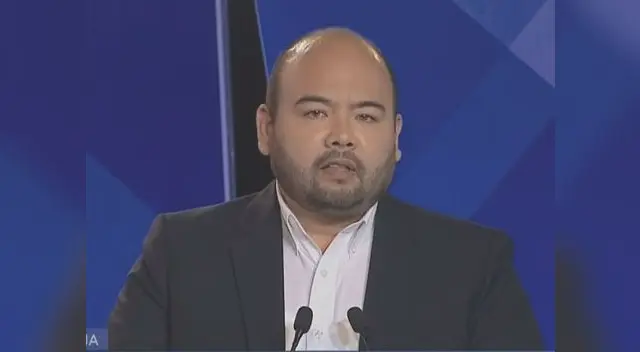 Diethell Columbus, candidato por Fuerza Popular, quiere hacer respetar las víctimas del terrorismo