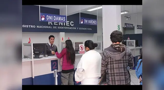Reniec detalla cifras de DNI vencidos para próximas elecciones