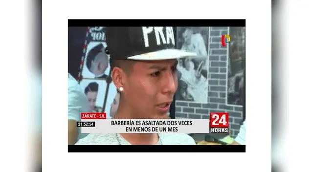 Barbería asaltada dos veces en menos de un mes en SJL Barbería asaltada dos veces en menos de un mes en SJL