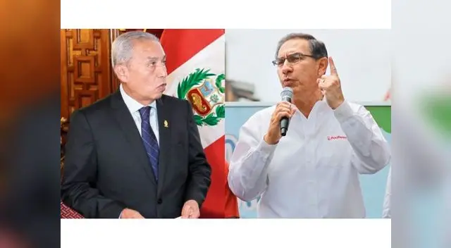 Jefe de Estado Martín Vizcarra enfrentado a Fiscal de la Nación