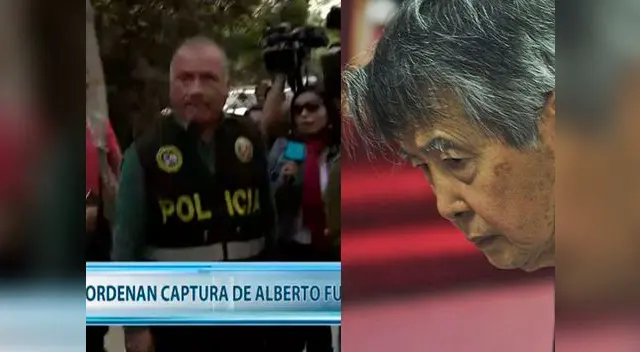 Policía Judicial debe hacer cumplir orden de captura contra Alberto Fujimori Policía Judicial debe hacer cumplir orden de captura contra Alberto Fujimori