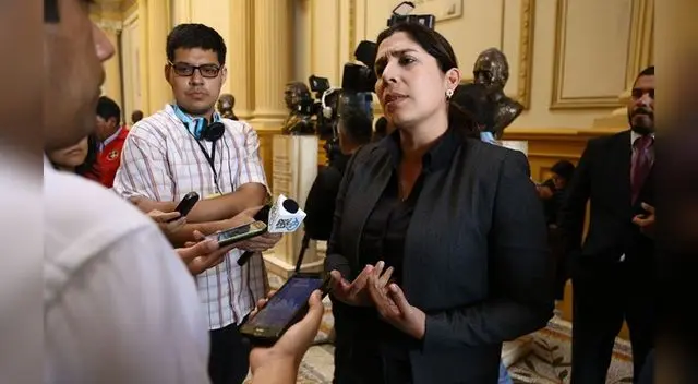 La parlamentaria se pronunció sobre el caso de Alberto Fujimori La parlamentaria se pronunció sobre el caso de Alberto Fujimori