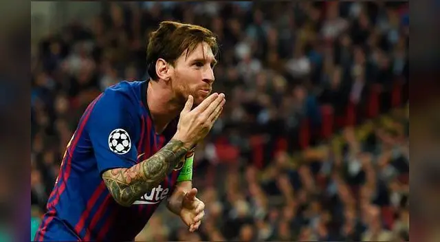 Lionel Messi dedicó sus goles a sus hijos Thiago, mateo y Ciro. FOTO: EFE Lionel Messi dedicó sus goles a sus hijos Thiago, mateo y Ciro. FOTO: EFE