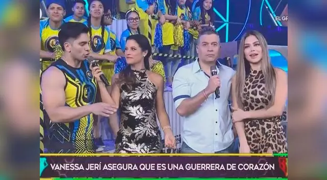 Rafael Cardozo aprovechó la visita de Vanessa Jerí