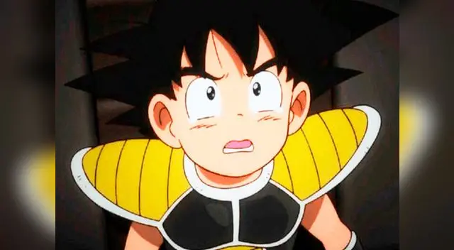 Gokú se despide entre lágrimas de su mamá