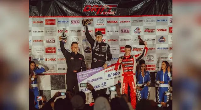 Premiación de la cuarta fecha del Campeonato Nacional de Drifting