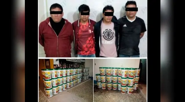 La PNP recuperó la mercadería robada La PNP recuperó la mercadería robada