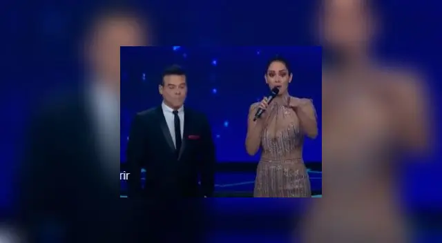 Karen Schwarz y Adolfo Aguilar coanimaron la final de Yo soy Karen Schwarz y Adolfo Aguilar coanimaron la final de Yo soy