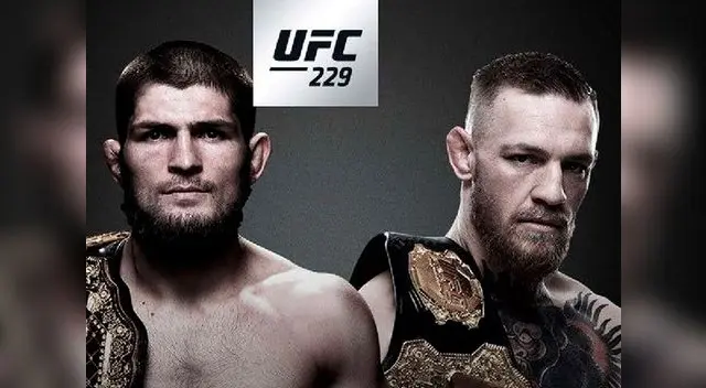 Conor McGregor se enfrenta a Khabib Nurmagomedov en el UFC 229 Conor McGregor se enfrenta a Khabib Nurmagomedov en el UFC 229